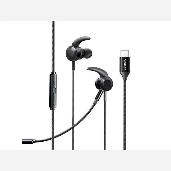 هندزفری سیمی گیمینگ حرفه ای  تایپ سی  مکدودو Mcdodo USB Type-C