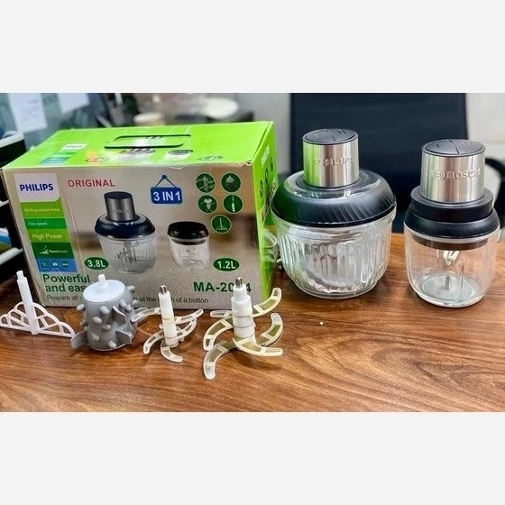 خردکن و آسیاب دوقلو فیلیپس- قدرت 3500W وات- مدل MA2024
