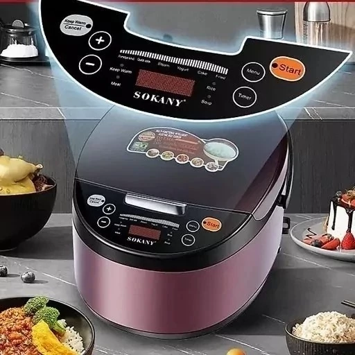 پلوپز چندکاره 6لیتر هوشمند سوکانی مدل07