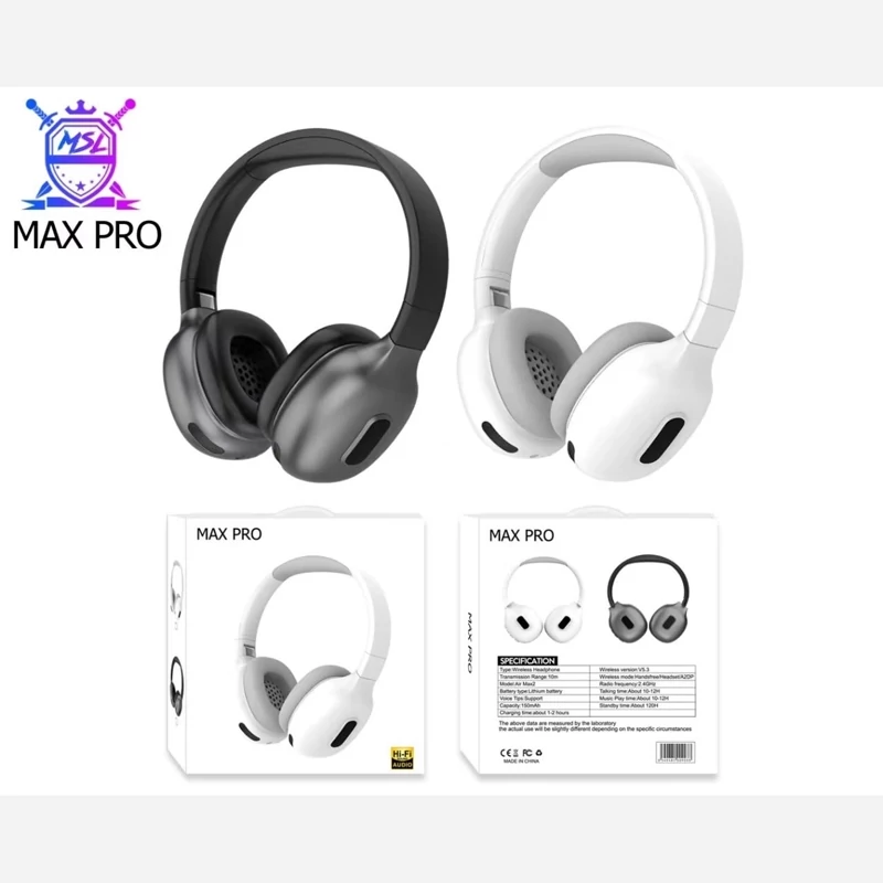 هدفون بی سیم  با کیفیت Max Pro