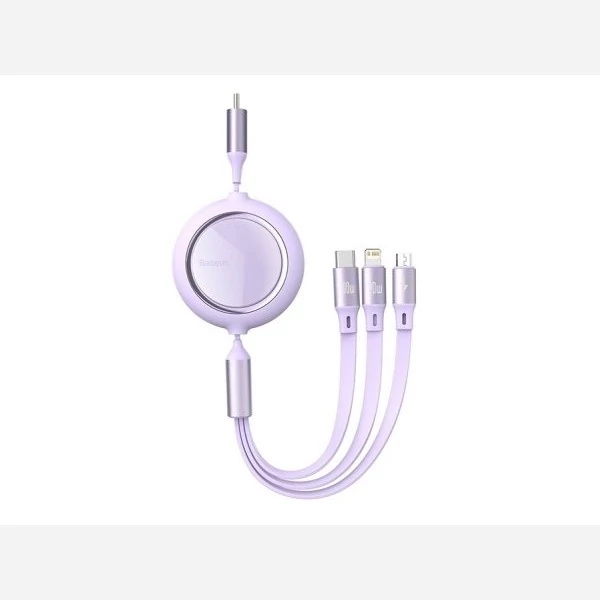 کابل شارژ سریع سه سر بیسوس Baseus Bright