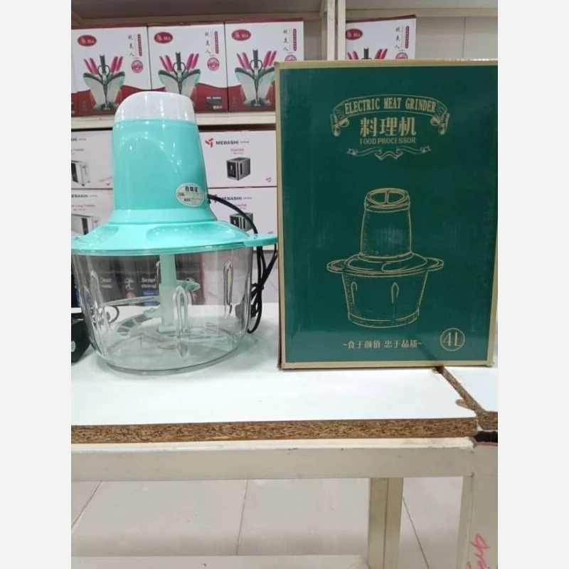 مخلوط کن و غذا ساز 4 لیتری  استیل 400 وات