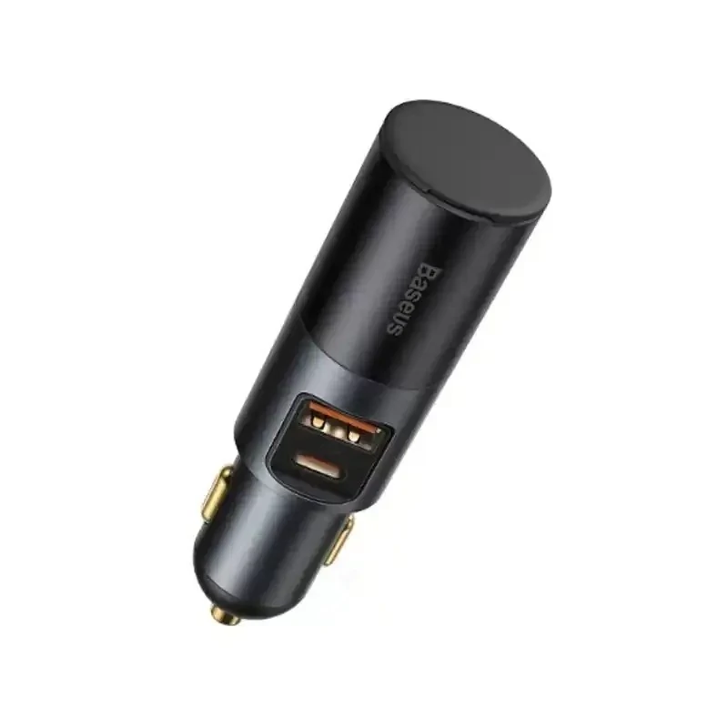 شارژر فندکی باسئوس مدل Share Together Fast Charge 2in1 U+C با توان 120 وات