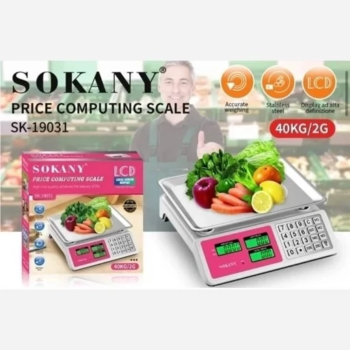 ترازو 40 کیلویی دیجیتال سوکانی- مدل SK19021