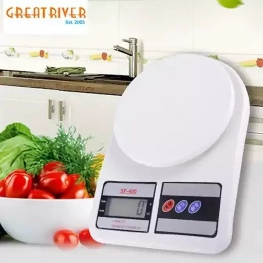 ترازوی آشپزخانه دیجیتال مدل SF-400 ظرفیت 10 کیلوگرم