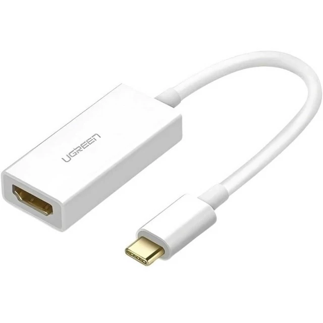 مبدل تایپ سی به اچ دی ام آی یوگرین Ugreen 40273 USB-C To HDMI Adapter 10CM Ugreen 40273 USB-C To HDMI Adapter 10CM مبدل