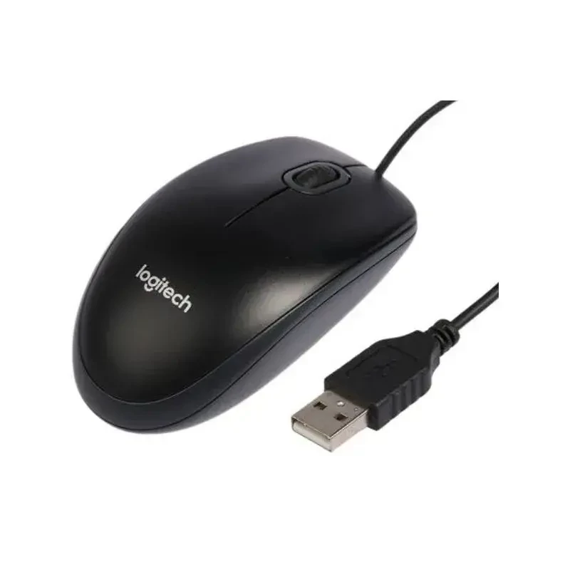 ماوس باسیم لاجیتک مدل Logitech Wired B100