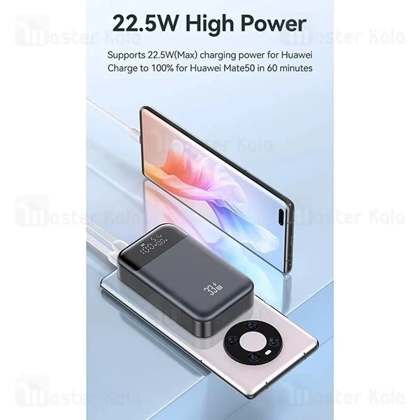 پاوربانک 10000 بیوا Biva BP-020 Power Bank Digital Display توان 22.5 وات