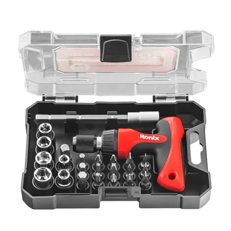 سری پیچ گوشتی رونیکس مدل RH-2715 بسته 24 عددی 4.2