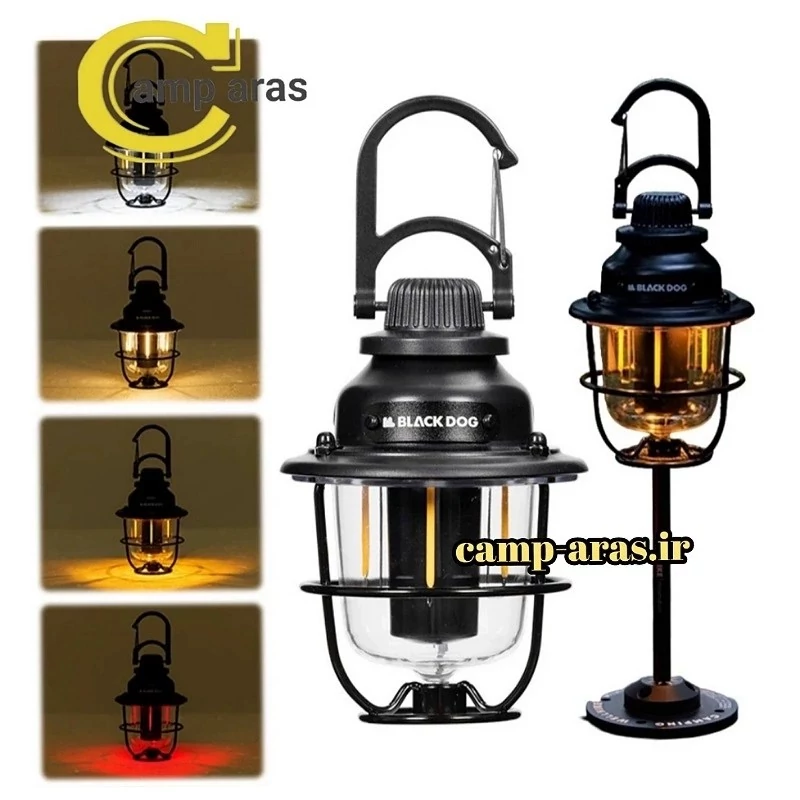 چراغ فانوسی شارژی فندک دار بلک داگ CBD2450ZM013