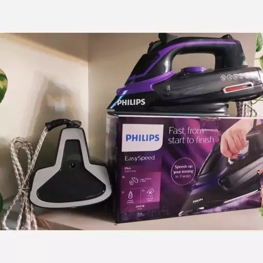 اتو فیلیپس اتو بخار فیلیپس اطو philips مدل Gc4533 توان 2100 وات کفی سرامیک سنگین بخاردهی عالی با کیفیت