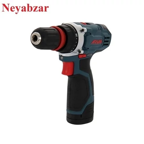 دریل پیچ گوشتی شارژی 12 ولت دو کاره مدل 5801 آروا