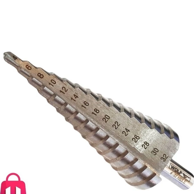 مته کاجی مخروطی HSS-E ولف 4-42