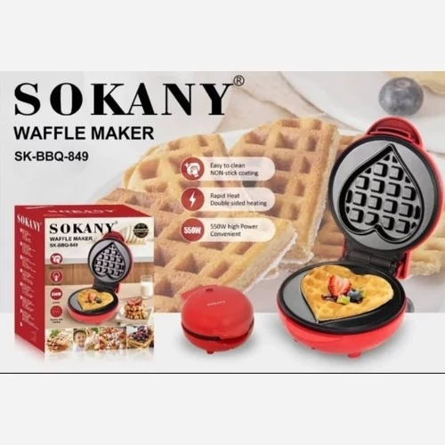 وافل ساز سوکانی- مدل SOKANY SK-BBQ-849