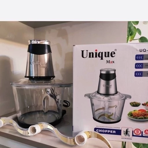 خردکن یونیک مکس unique توان 1000 وات 2 سرعته 6 تیغه طلایی