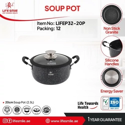 قابلمه تک لایف اسمایل سایز 20 مدل LIFEP32-20P