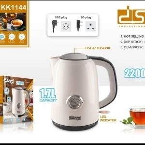 کتری برقی DSP مدل 2200W ظرفیت 1.7 لیتر