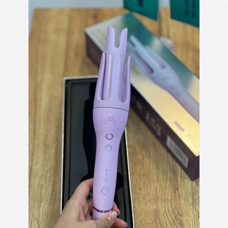 کرلی فر مو جادویی کیفیت عالی تضمینی رنگ صورتی برند مولینر اصلی مدل ML-8013