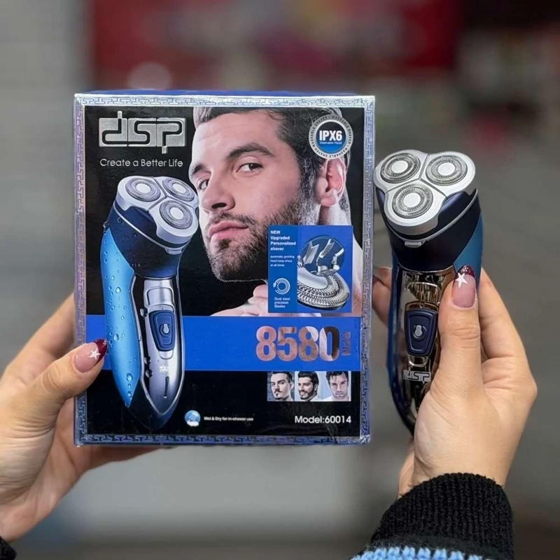 ماشین اصلاح ریش تراش سه تیغ دی اس پی مدل DSP 60014