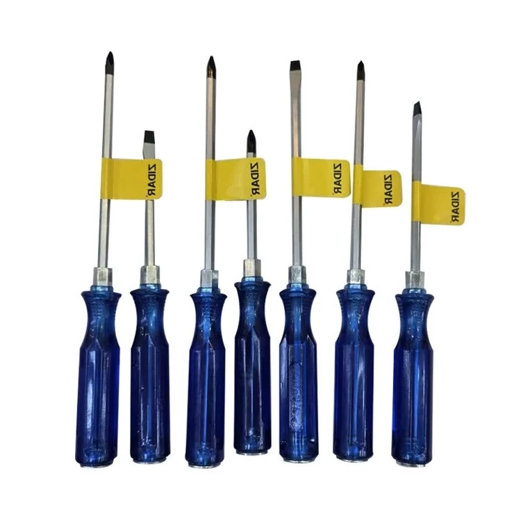 پیچ گوشتی ضربه خور زیدار مدل 3435 بسته 7 عددی