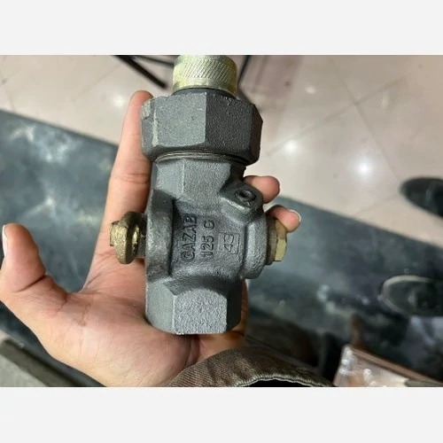 شیر قفلی جنس فولادی سنگین با مهره سر سرعلمک گاز شهری برند گاز اب gazab 3/4 125 g