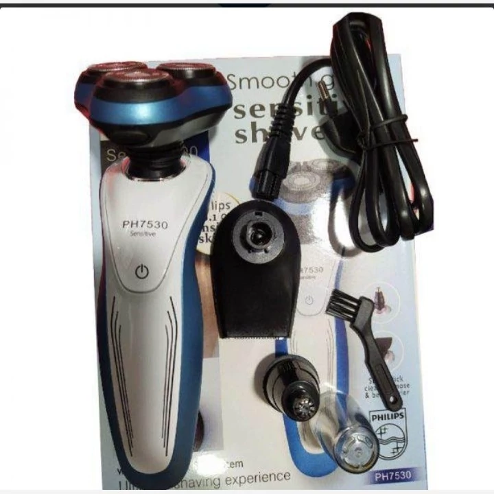 ریش تراش فیلیپس PHILIPS 7000 سه کاره و ضدآب ضد حساسیت 12ماه گارانتی تعویضی