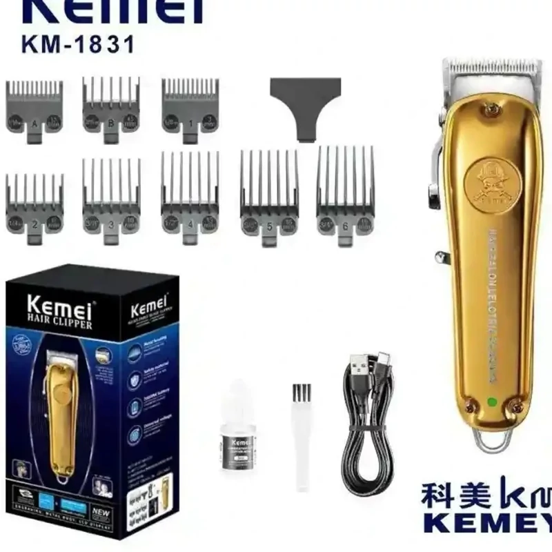ماشین اصلاح موی سر کیمی تمام فلزی مدل KM-1831