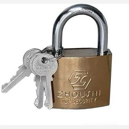 قفل آویز زرد 25 ZHOUSHI
