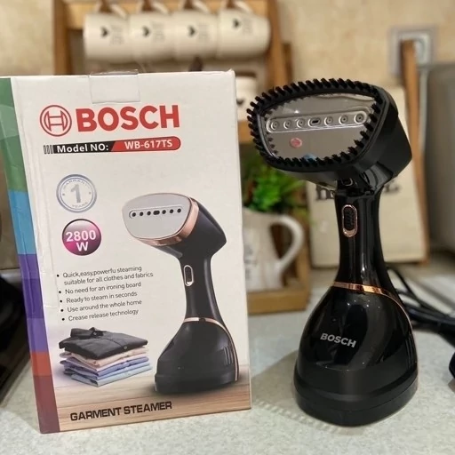 اتو بخارگر دستی بوش bosch توان 2800 وات بخاردهی قوی مخزن 240 میلی لیتر کیفیت عالی