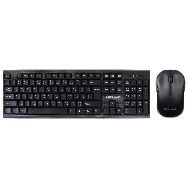ست کیبورد و موس بی سیم  گرین لاین  GNWS24GKEYMBK