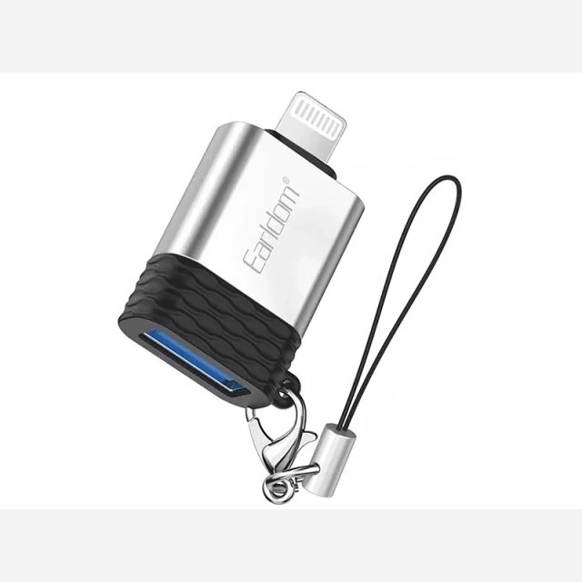 مبدل اوتی جی  آیفون یواس بی  به لایتنینگ ارلدام EARLDOM OTG Lightning to  8