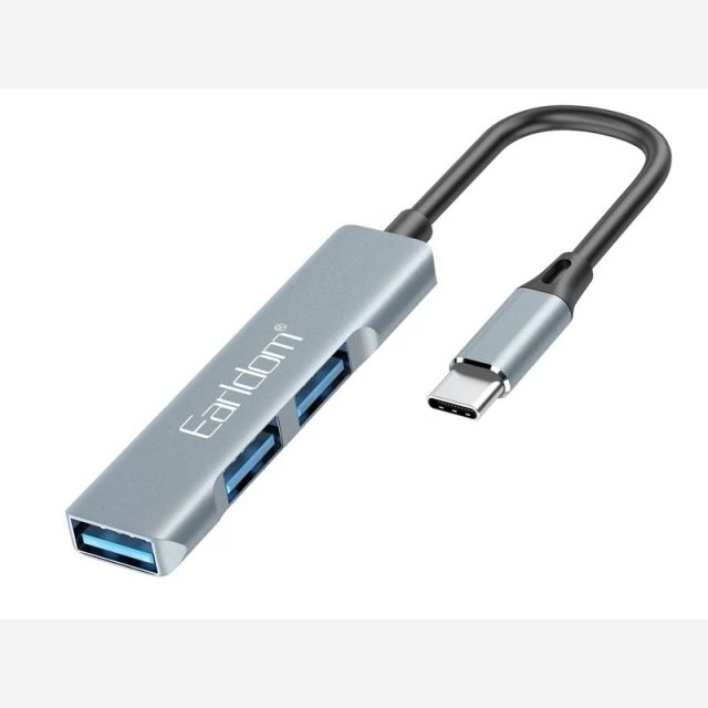 هاب تایپ سی 3 پورت ارلدام EARLDOM 3port HUB model
