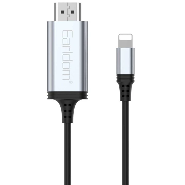 کابل لایتنینگ به HDMI دو متری Earldom W35 Lightning