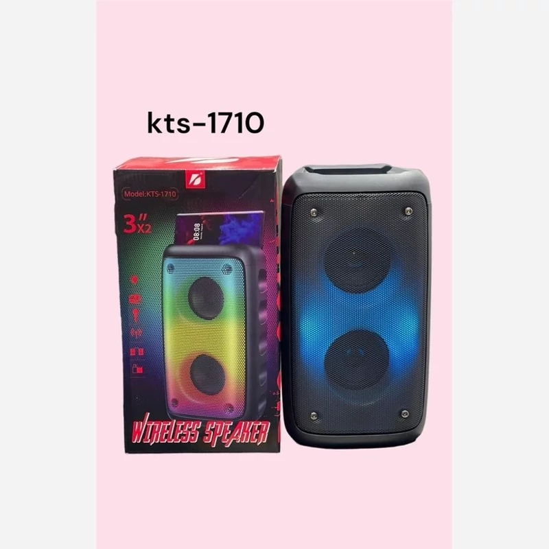 اسپیکر شارژی مدل kts 1710 Speaker kts 1710