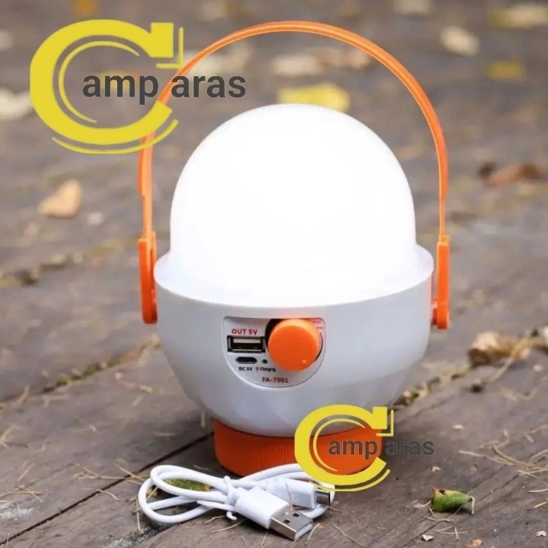 چراغ چادر فانوسی شارژی کمپینگ OKGO FA-7001