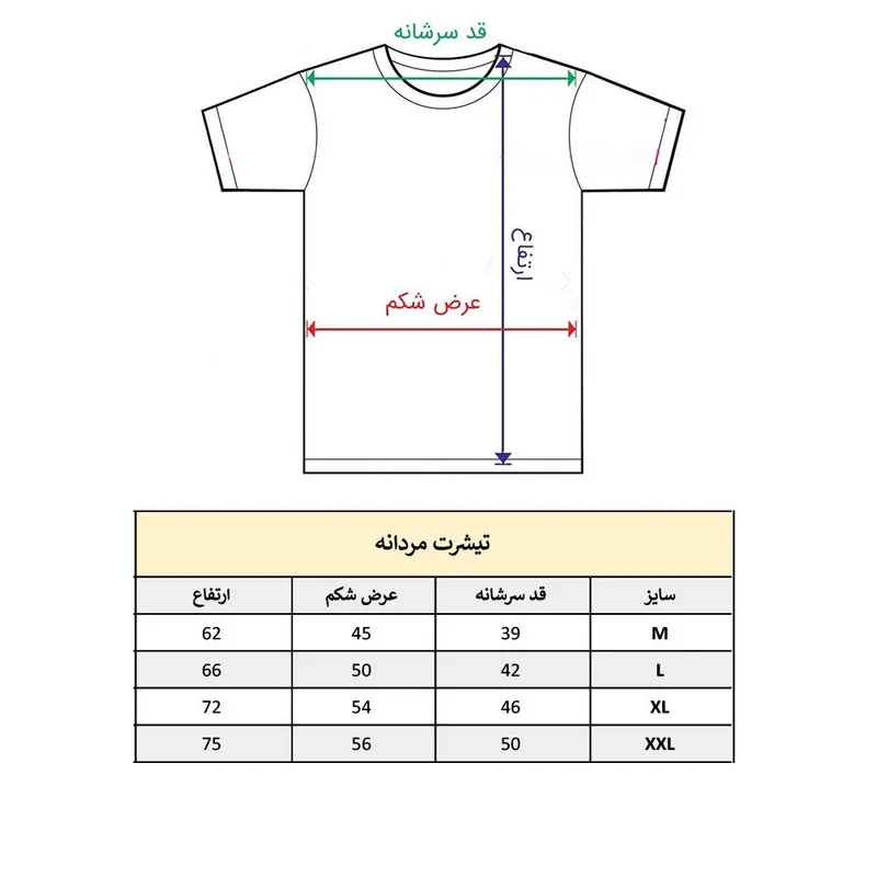 تیشرت آستین کوتاه مردانه پاد آفرین مدل خرس کارتونی کد 1669