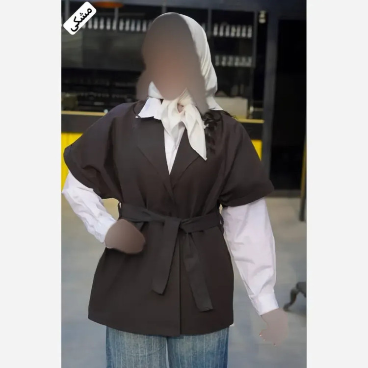 وست کمربندی زنانه جنس داکرون پنبه فری سایز