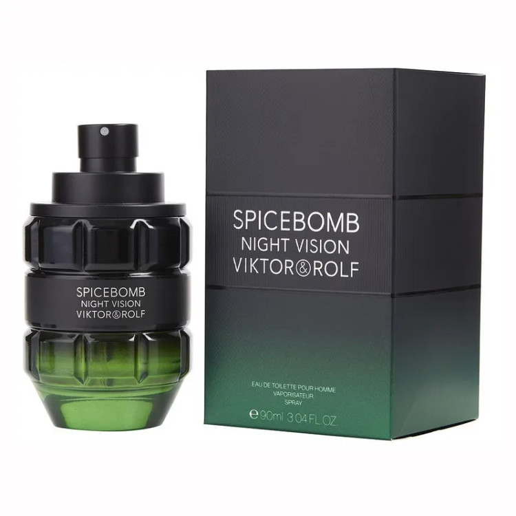 ادو تویلت مردانه ویکتور اند رالف مدل Spicebomb Night Vision حجم 90 میلی لیتر