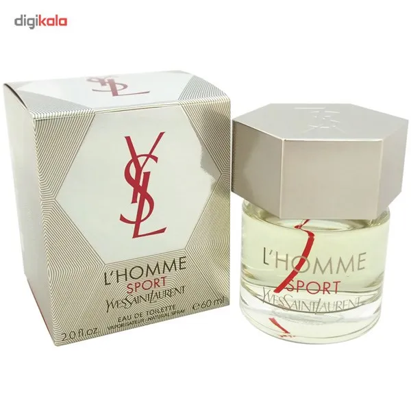 ادو تویلت مردانه ایو سن لوران مدل L'Homme Sport حجم 60 میلی لیتر