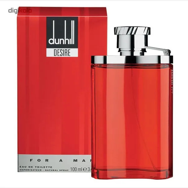 ادو تویلت مردانه دانهیل مدل Desire Red حجم 100 میلی لیتر