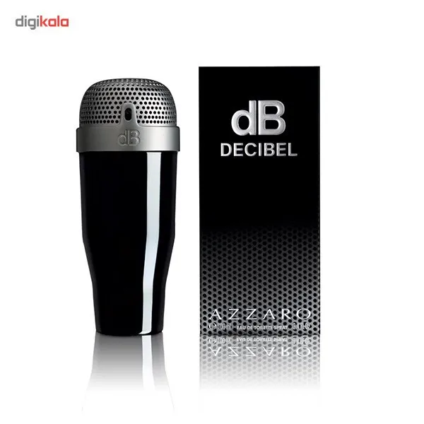 ادو تویلت مردانه آزارو مدل Decibel حجم 100 میلی لیتر