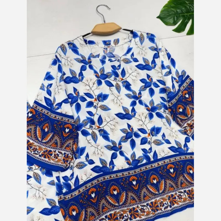 بلوز و شلوار نخی شیوان 7594