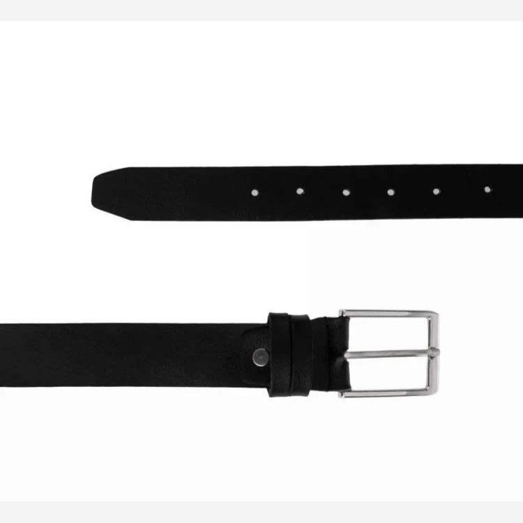 ست هدیه مردانه شامل کفش چرم لژدار و کمربند مدل نیک