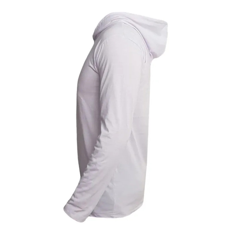 تیشرت آستین بلند مردانه طرح CK مدل S4647 کلاه دار نخی اعلا مشکی سایز L XL 2XL