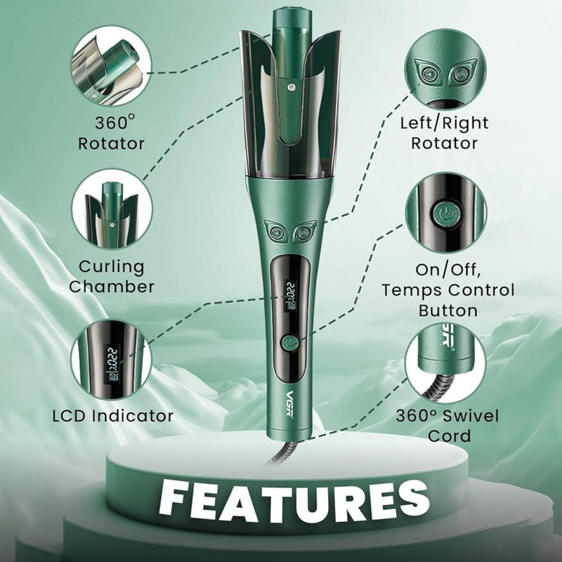 فرکننده و حالت دهنده مو وی جی ار مدل V-583