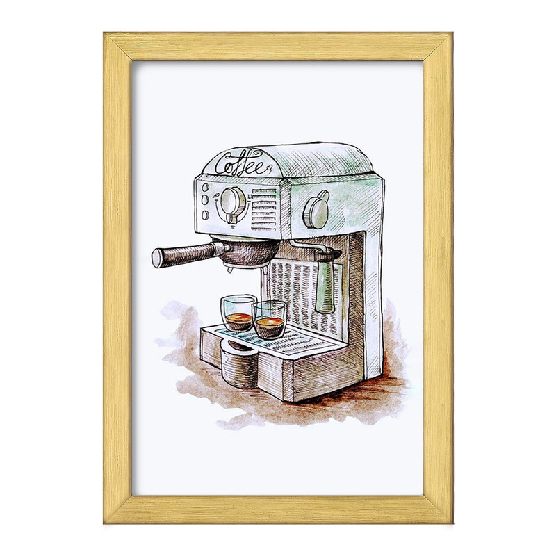 تابلو خندالو طرح دستگاه قهوه ساز کد 27617