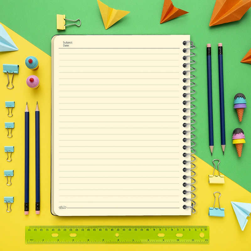 دفتر یادداشت 50 برگ خندالو طرح دستگاه قهوه ساز کد 27622