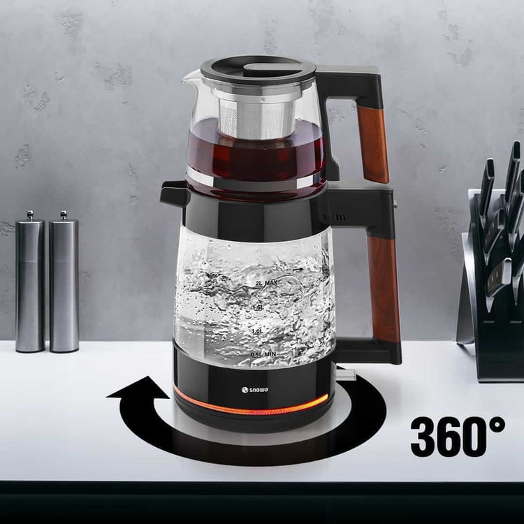 چای ساز روی هم اسنوا مدل STM-GS1650WE