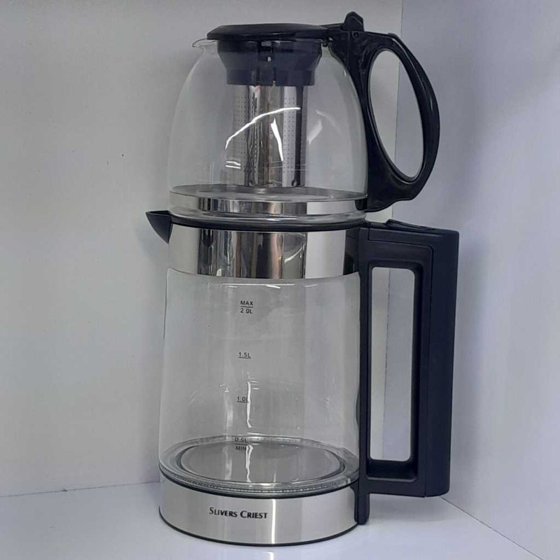 چای ساز روی هم سیلور کرست مدل Rv0041
