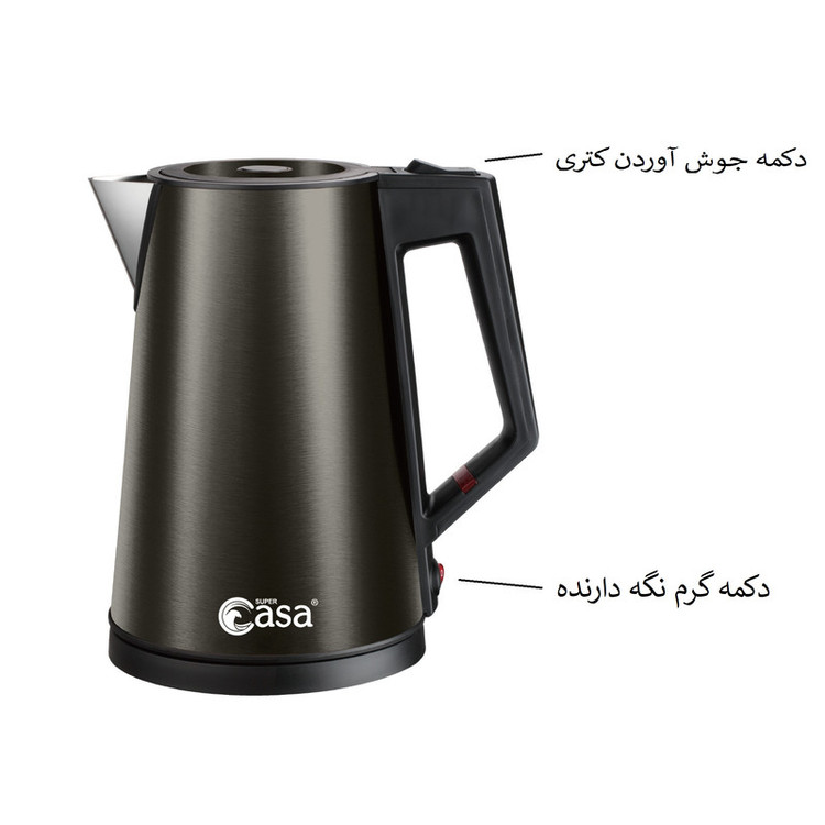 کتری برقی سوپر کاسا مدل CA-212